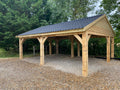 2 Bay Oak Carport Kit