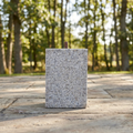 A staddle stone which corner pergola kits sit on.
