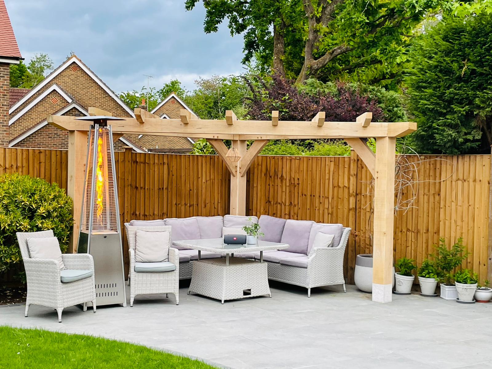 Corner Pergola